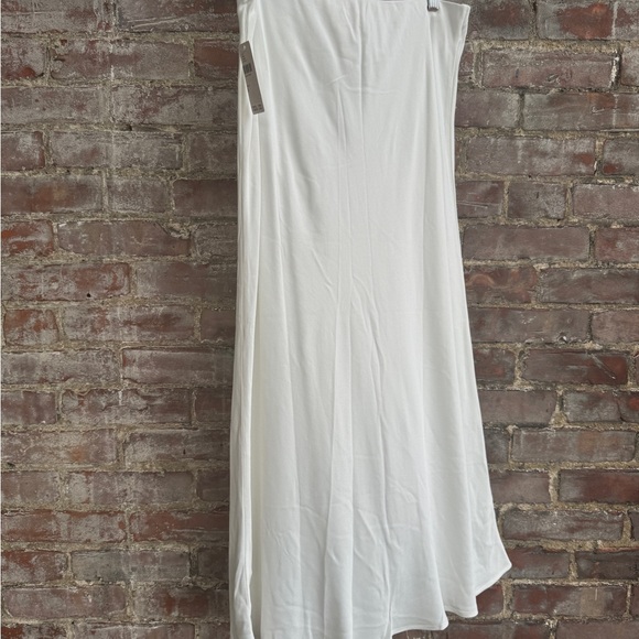 NWT Women’s Anthropologie Tilda Slip Skirt Ivory Cream Large - Picture 5 of 10